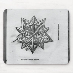 Dodecahedron, uit "De Divina Proportione" Muismat