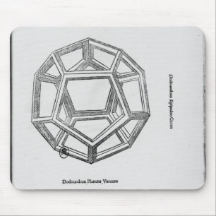 Dodecahedron, uit "De Divina Proportione" Muismat