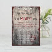 Dodelijk Feestje Kaart (Staand voorkant)