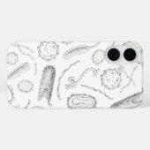 Dodelijk ontwerp Case-Mate iPhone case (Achterkant (horizontaal))