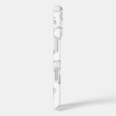 Dodelijk ontwerp Case-Mate iPhone case (Achterkant / Rechts)