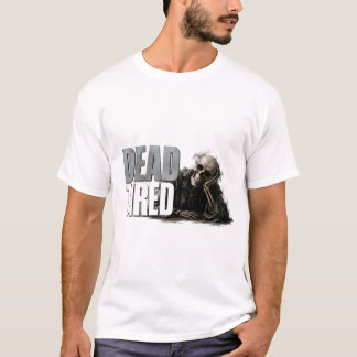 💀 Dodelijk Vermoeide Grappige Skelet Halloween Ci T-shirt