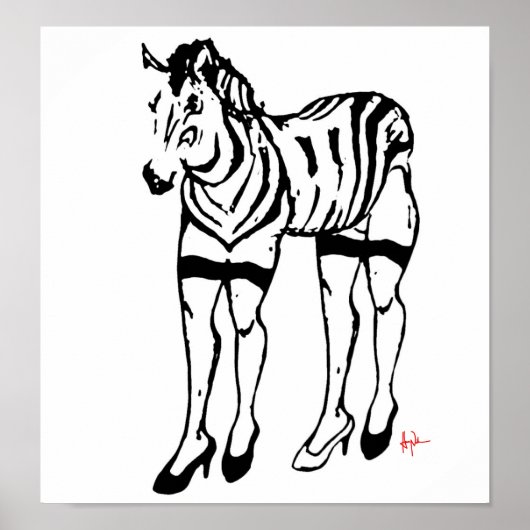 "Dodelijke druppel geweldig" Poster (Voorkant)