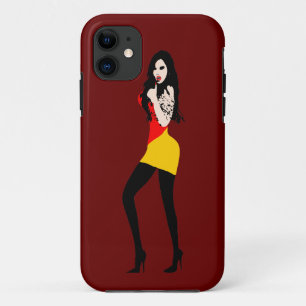♔♥°•Dodelijke Hete iPhone 5 van het Meisje van de 11 Hoesje