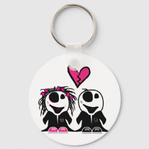 DODELIJKE LIEFDE SLEUTELHANGER