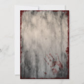 Dodelijkste feest kaart (Achterkant)