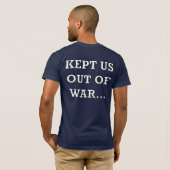 DODEN VOOR PRESIDENT 08 T-SHIRT (Achterkant volledig)