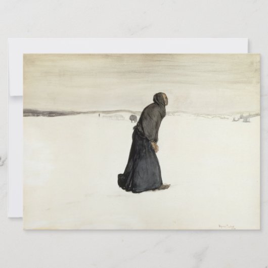 Dodengang (door Magnus Enckell) Kaart (Voorkant)