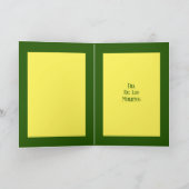 Dodenherstdag Gelukkige Cactus Op Maat Gemaakt Kaart (Binnen)