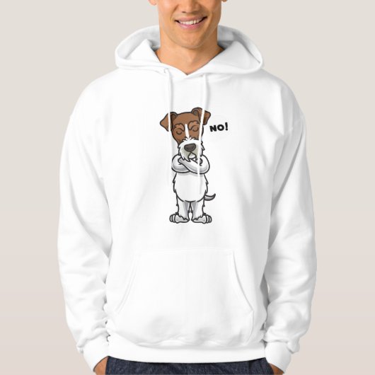 Dodg fox terrier Dog Hoodie (Voorkant)