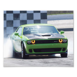 Dodge Challenger Hellcat Foto Afdruk