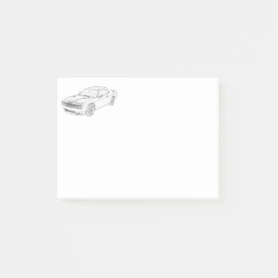 Dodge Challenger Post-it® Notes