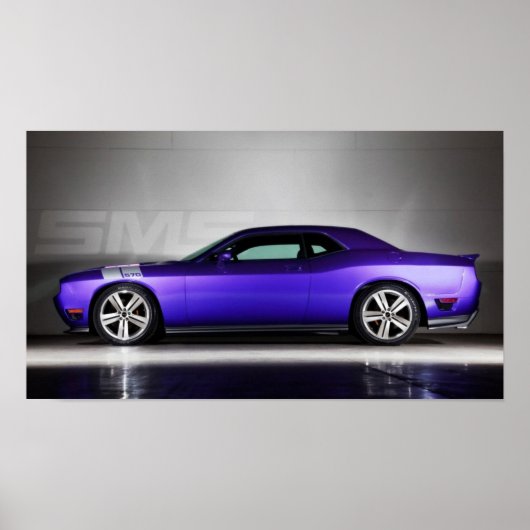 Dodge_Challenger Poster (Voorkant)