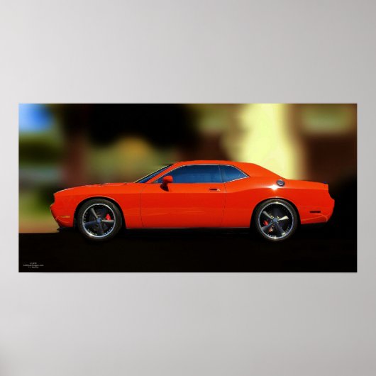 DODGE CHALLENGER-POSTER POSTER (Voorkant)