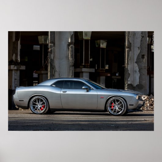 Dodge Challenger Print (Voorkant)