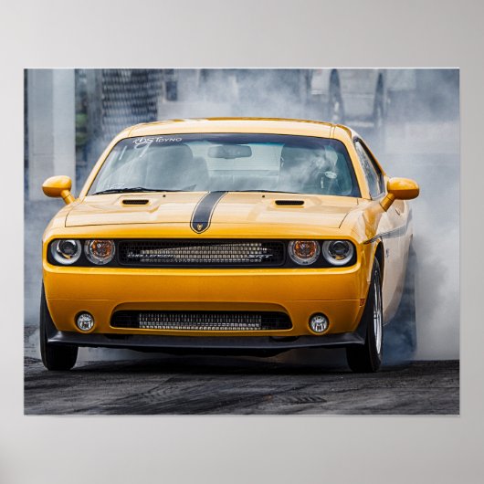 Dodge Challenger SRT Poster (Voorkant)