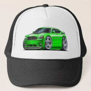 Dodge Charger Daytona Green Car Trucker Pet