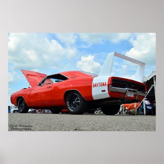 Dodge Charger Daytona Poster (Voorkant)
