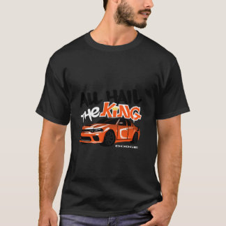 Dodge Charger King Daytona Alle Heil De Koning Laa T-shirt