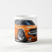 Dodge Charger Oranje Auto Koffiemok (Center)