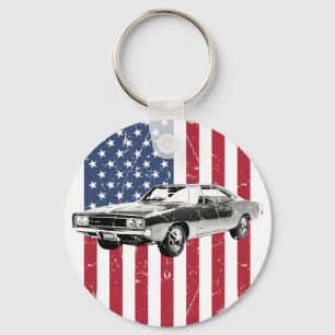 Dodge Charger spierauto Sleutelhanger