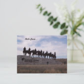 dodge city kansas briefkaart (Staand voorkant)