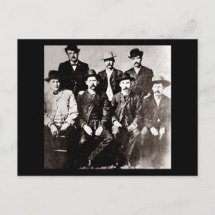 Dodge City "Peace Commission" circa 1883 Briefkaart