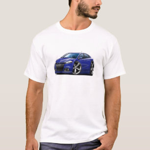 Dodge Dart Dk Blue-Black Grill Car T-shirt