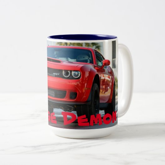 Dodge Demon Coffee Mok (Voorkant rechts)