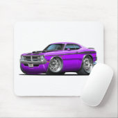 Dodge Demon Paarse auto Muismat (Met muis)