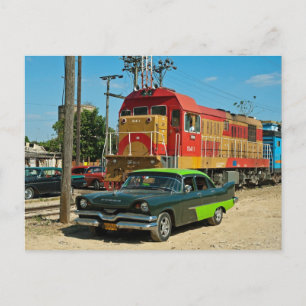 Dodge- en diesellocomotieven briefkaart