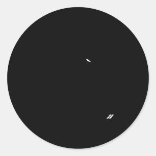 Dodge Hellcat Hell op Wielen Ronde Sticker