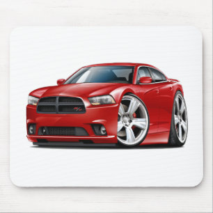 Dodge-lader RT Red-wagen Muismat