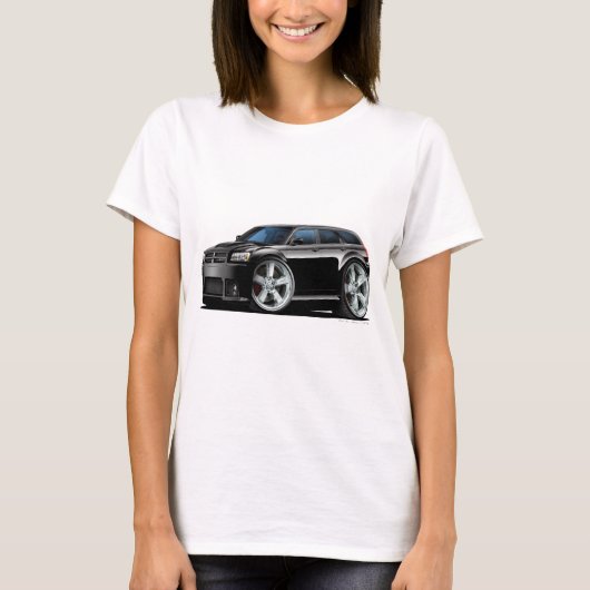 Dodge Magnum Black Car T-shirt (Voorkant)