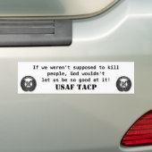 Dodge Mensen bumper Bumpersticker (Op auto)