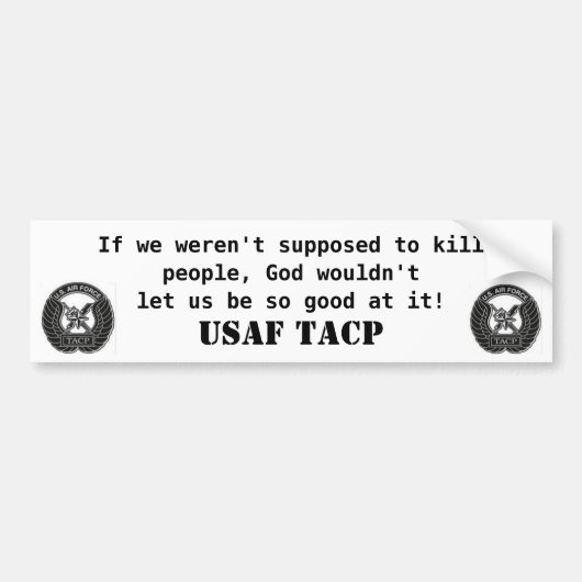 Dodge Mensen bumper Bumpersticker (Voorkant)