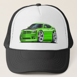 Dodge-oplader Super Bee Green-auto Trucker Pet