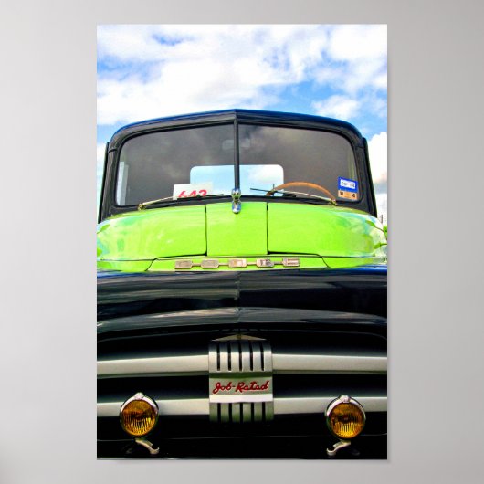 Dodge Pick Up Truck Station Wagon Poster (Voorkant)