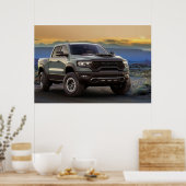Dodge Ram 1500 TRX Poster (Keuken)
