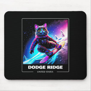 Dodge Ridge Verenigde Staten Ski Skier Muismat