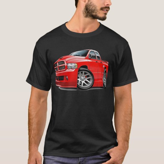 Dodge SRT10 Ram Dualcab Red T-shirt (Voorkant)