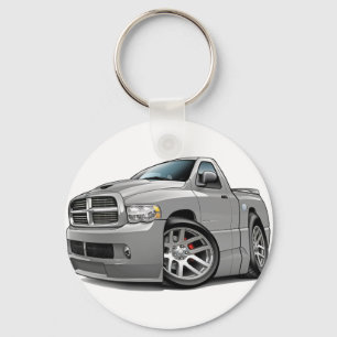 Dodge SRT10 Ram Grey Sleutelhanger