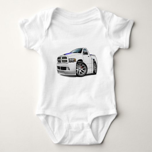Dodge SRT10 Ram White Romper (Voorkant)