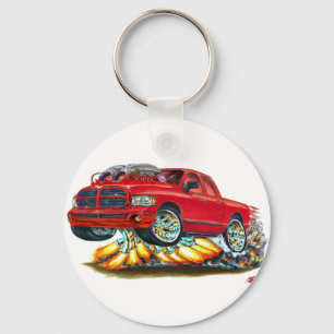 Dodge SRT10 Red Dual Cab Truck Sleutelhanger