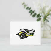 Dodge Super Bee Logo Briefkaart (Staand voorkant)