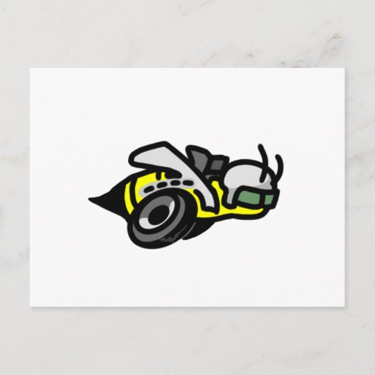 Dodge Super Bee Logo Briefkaart (Voorkant)