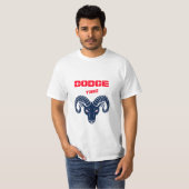 Dodge This Ram Aries Patriotic Blue Pearl T-shirt (Voorkant volledig)