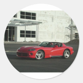 Dodge Viper RT/10 Ronde Sticker