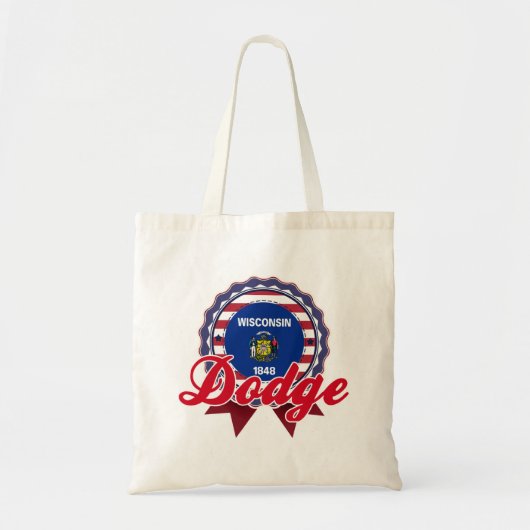 Dodge, WI Tote Bag (Voorkant)