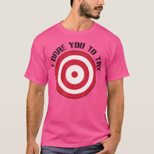 Dodgeball Dapper Doel Op Borst T-shirt